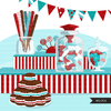 Candy land Clipart Bundle, Sweets, ice cream, donuts, chocolate, cupcakes, backgrounds, tutu girl graphics commercial use PNG clip art