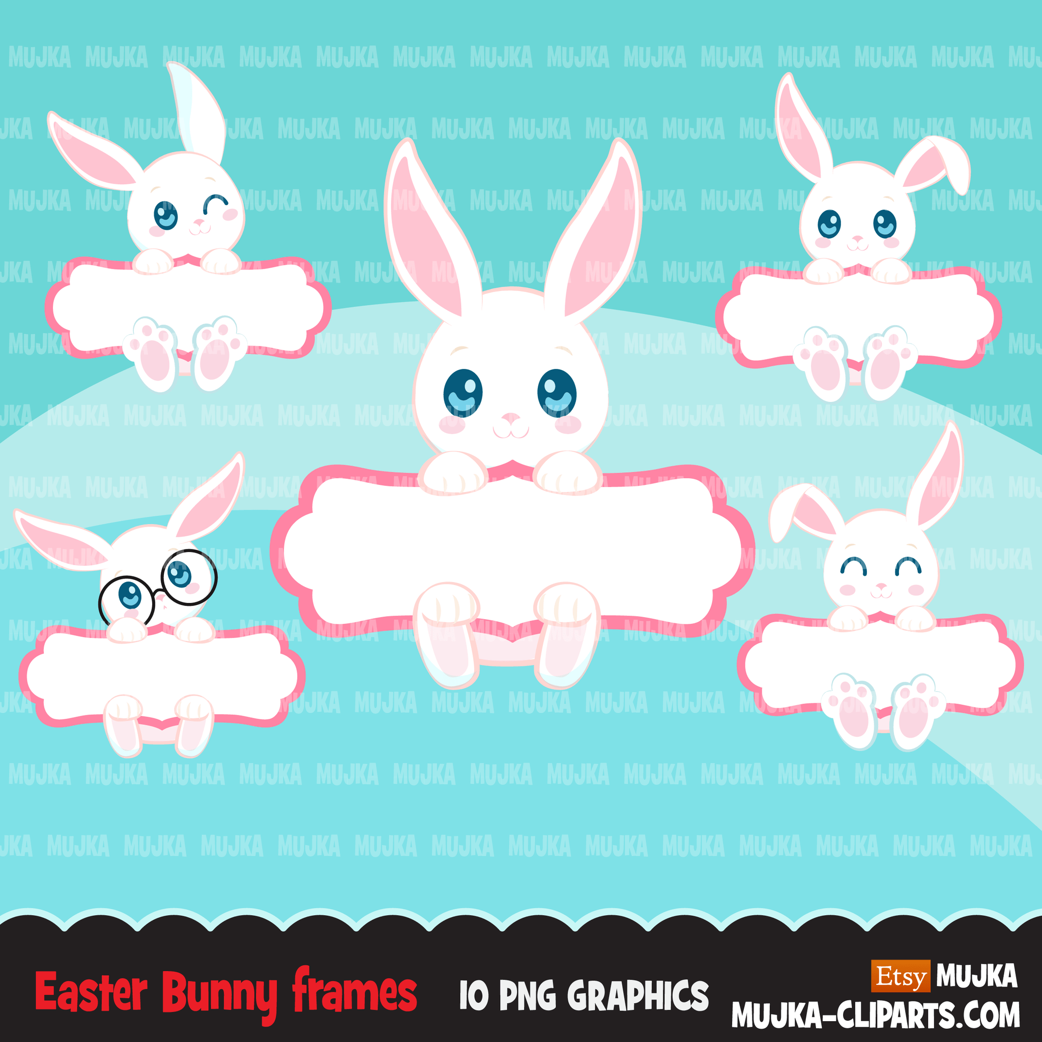 Easter Spring Clipart Bundle, gnomes, bunny, kids, eggs, animals, plants, llama graphics commercial use PNG clip art