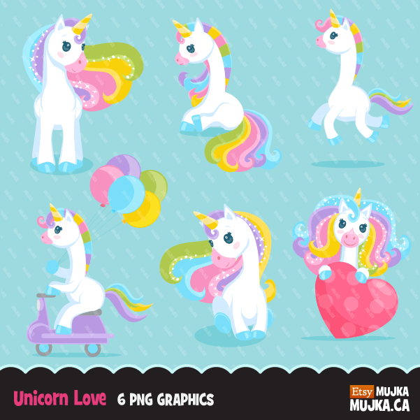 Valentine clipart Design Bundle V1, Cute celebration graphics, boys and girls, animals