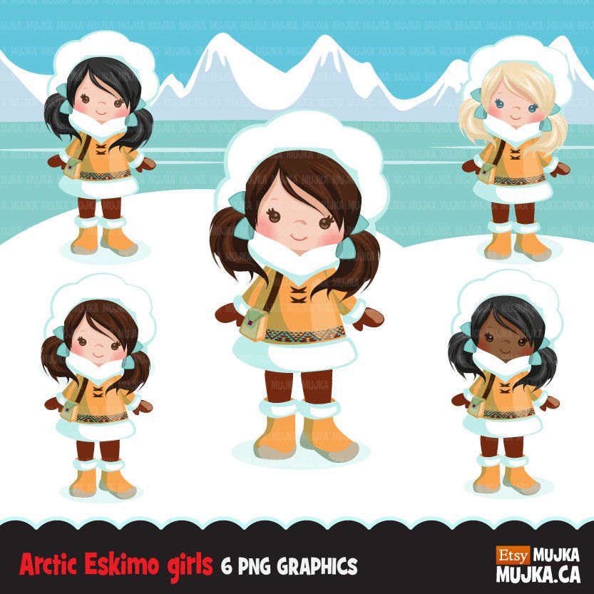 Eskimo Template Cut Out