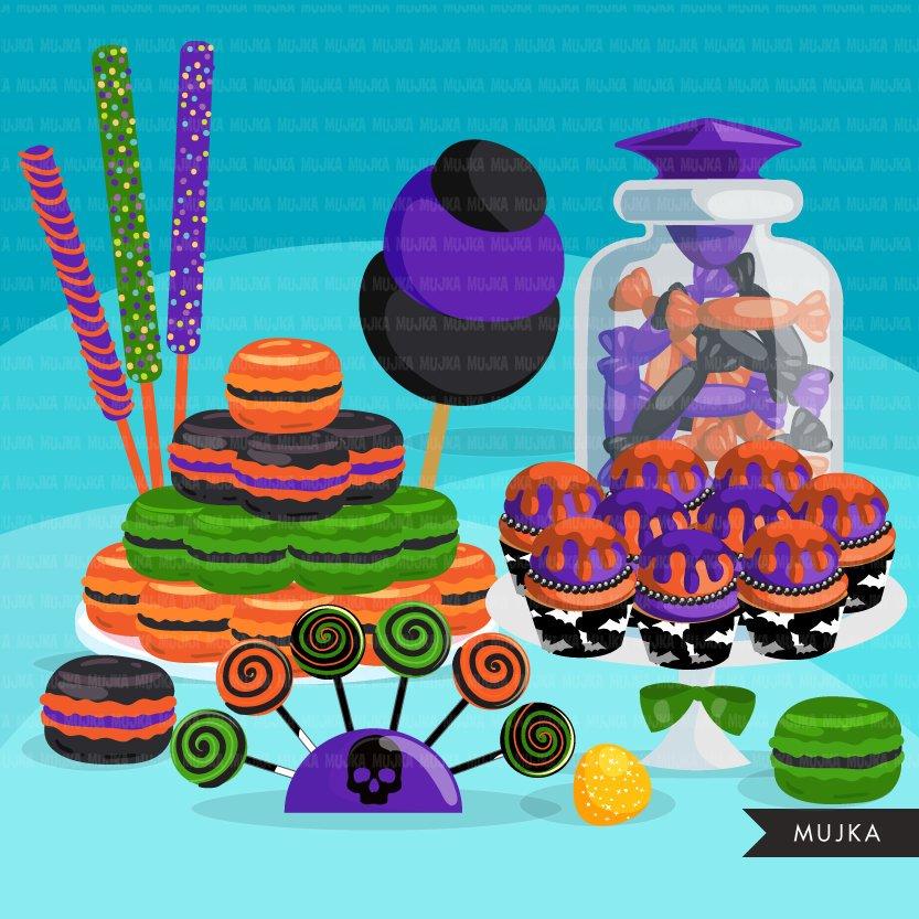 Imágenes Prediseñadas de dulces de Halloween