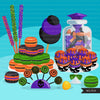 Imágenes Prediseñadas de dulces de Halloween