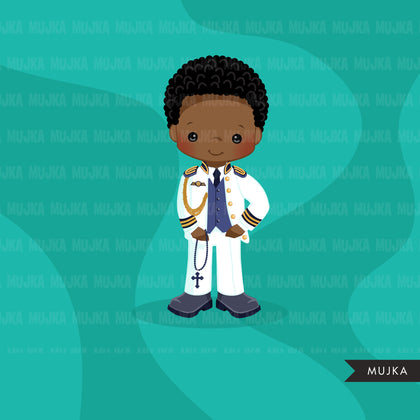 Spanish Admiral First Communion Clipart for Boy religious
