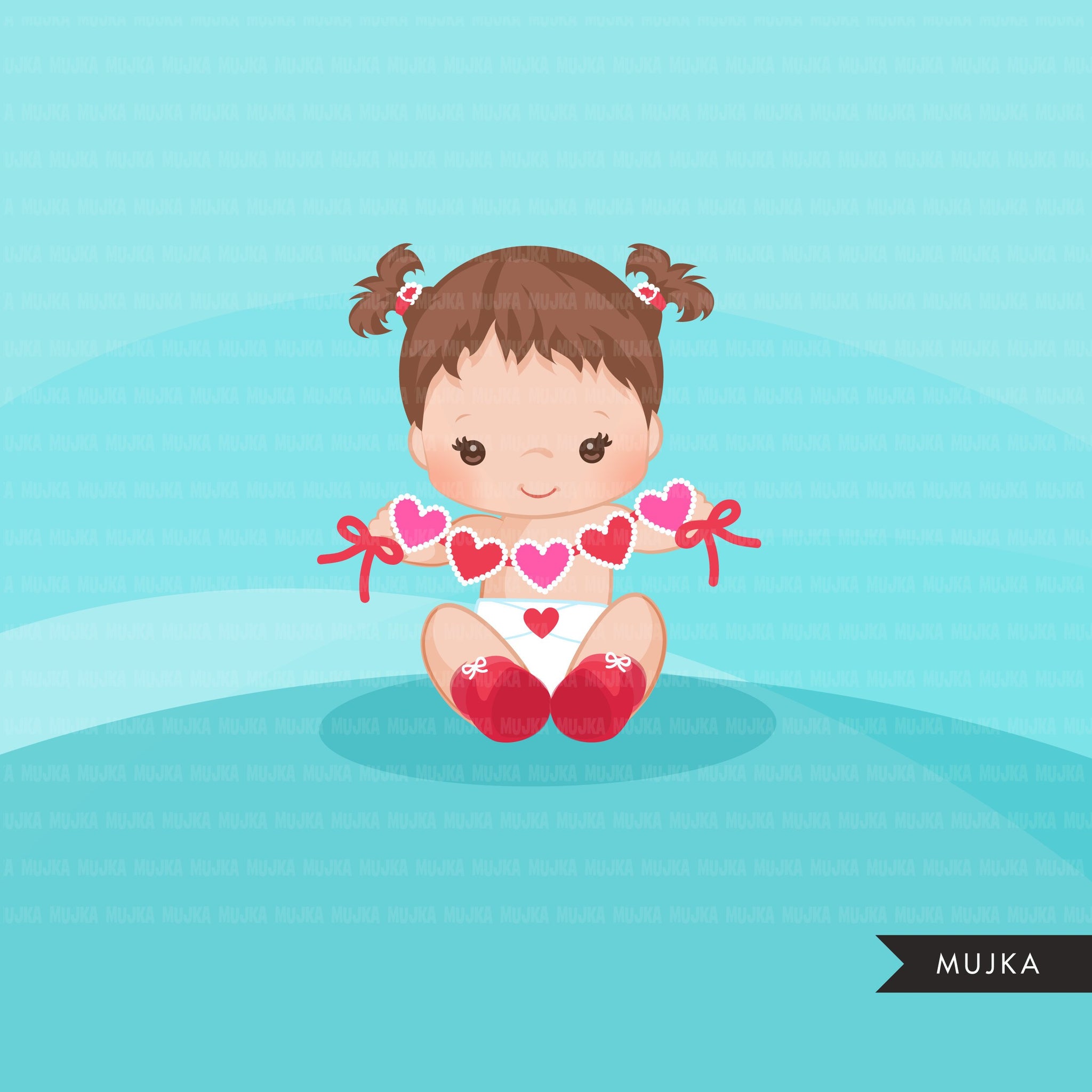 Valentine's Day Baby clipart