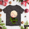 Christmas PNG digital, Naughty or Nice Printable HTV sublimation image transfer clipart, t-shirt boy graphics