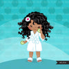 Imágenes prediseñadas de spa, gráficos de imágenes prediseñadas de chica negra de fiesta, baño, albornoz, pepino, gráficos de cumpleaños de spa, imágenes prediseñadas de uso comercial