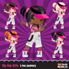 Hip hop Clipart Bundle, Music, dance sublimation t-shirt  graphics commercial use PNG clip art