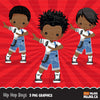 Hip hop Clipart Bundle, Music, dance sublimation t-shirt  graphics commercial use PNG clip art