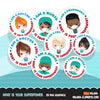 Medical Clipart BUNDLE, doctors, nurses, nicu nurse characters, hospital print and cut PNG digital Designs, covid clip art