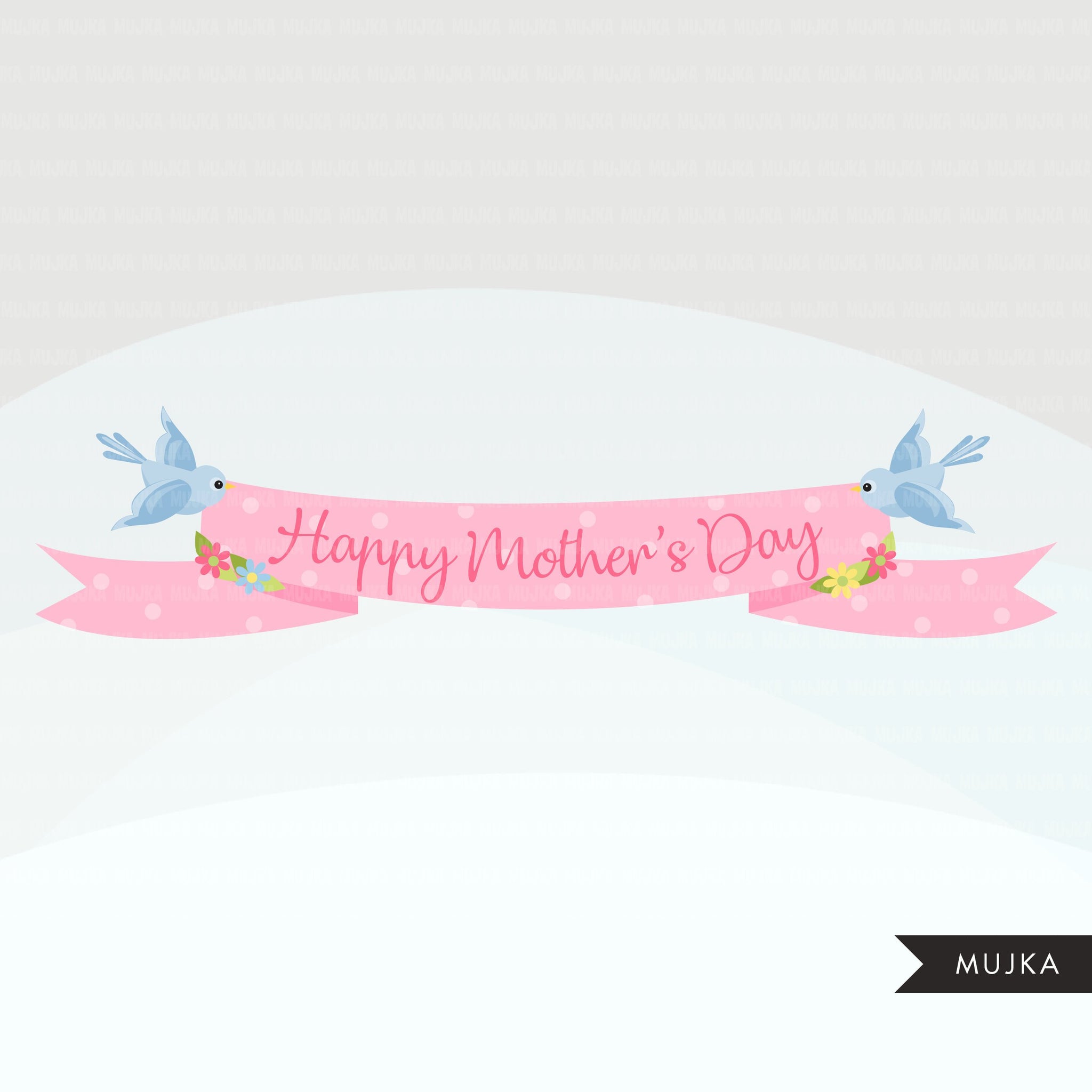 Mother's Day Clipart, floral frames, mom, mum love quotes, coffee, hearts, high heels, perfume, gift graphics, PNG clip art