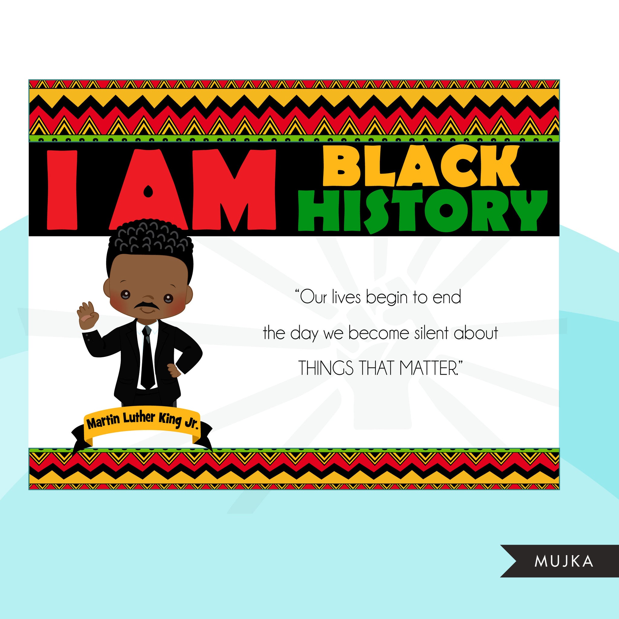 Black history POSTERS, black history figures Maya Angelou, Rosa Parks, empowering social Justice Quotes, Martin Luther King Jr  clip art PNG