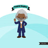 Black history figures clipart BUNDLE, Malcolm X, Kamala Harris, Barack Obama, Ruby Bridges, Mae Jemison, Shirley Chisholm  clip art PNG