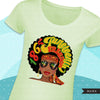 Juneteenth clipart, Black woman, black history sublimation designs, 1865 png