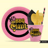 BBQ QUEEN, bbq clipart, Grill master sublimation designs, queen of bbq graphics, picnic designs, bbq queen crown png digital download