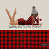 Buffalo plaid png, Christmas fashion clipart, Cozy Christmas Clipart, Winter Girl, Planner Stickers, fashion girl illustration, pod ready