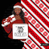 Christmas clipart, Fashion Clipart, Black Santa Clipart, Black women clipart, black girl png, afro santa, Christmas sublimation digital png