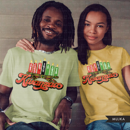 Kwanzaa png, Kwanzaa sublimation designs digital download, African heritage clipart, African kinara png, Juneteenth png, Kwanzaa wall art, black history