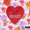 Trust your heart png, Fashion doll png, Valentine's Day clipart, Afro black woman png, denim and leather png, afro queen sublimation designs