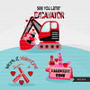 Valentine truck png, construction truck png, valentine clipart, valentine's day sublimation designs, pink truck png, pink car png, heart png