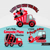 Valentine truck png, construction truck png, valentine clipart, valentine's day sublimation designs, pink truck png, pink car png, heart png