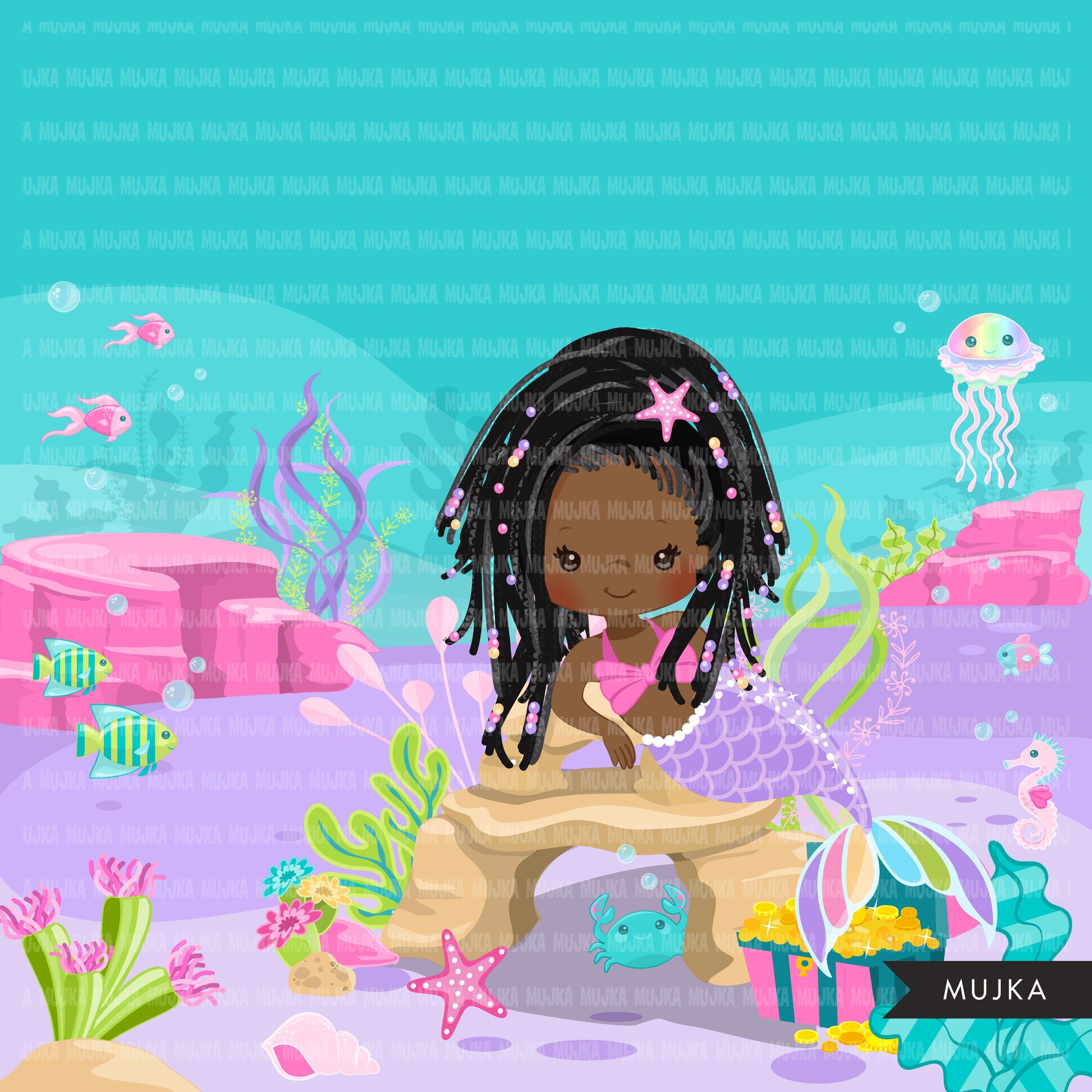 Mermaid png, mermaid birthday, mermaid printable invitation, mermaid background, undersea birthday, undersea design, party background, summer png