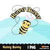 Easter png, hunny bunny png, Easter animals png, Easter sublimation designs, bumblebee png, bunny png, Easter shirt png, easter sticker