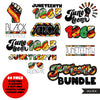 Juneteenth png, clipart bundle, stickers, digital papers, sublimation designs