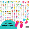 Beach png, beach clipart, beach bundle, summer backgrounds, beach boy png, beach girl png, summer activity, sublimation designs, kids bundle