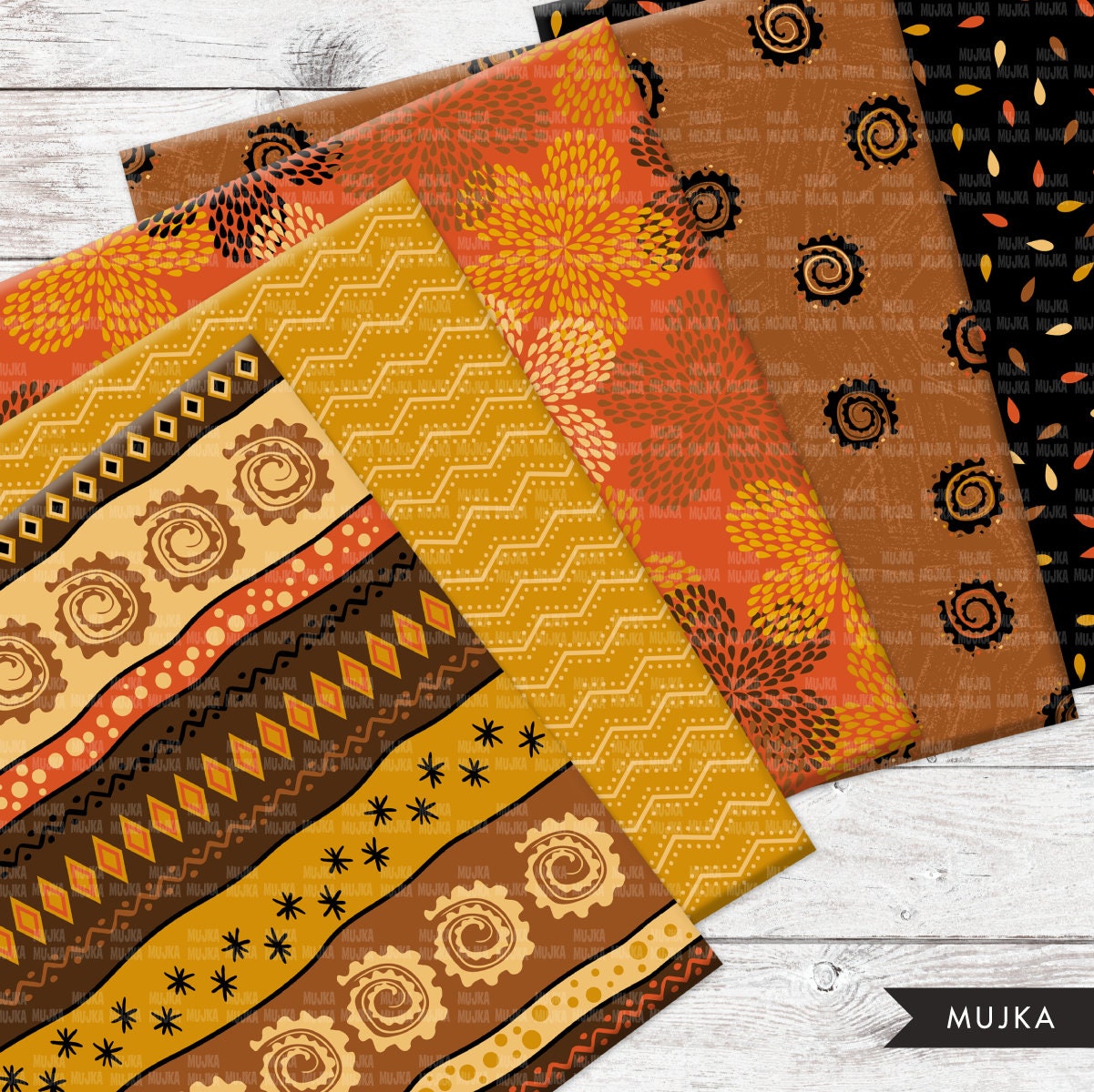 Juneteenth digital papers, African patterns, Juneteenth png, seamless pattern, geometric patterns, black history, African background