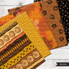 Juneteenth digital papers, African patterns, Juneteenth png, seamless pattern, geometric patterns, black history, African background
