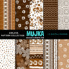 Ankara digital papers, Juneteenth digital papers, African patterns, seamless pattern, geometric patterns, black history, African background