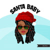 Black Santa Baby PNG, Santa Bundle, Santa ladies Bundle, Christmas clipart, Christmas Bundle, Woman png, Noel graphics, sublimation designs