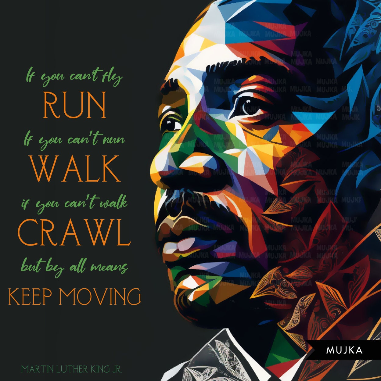 Black History PNG, MLK Png, MLK art, Black History Card, Black History wall art, sublimation design, Martin Luther King Jr posters, Mlk card