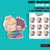Valentine's Day stickers, Cute kids stickers, couples png, valentine clipart, valentine, printable stickers, valentines day cute gifts