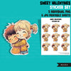 Valentine's Day stickers, Cute kids stickers, couples png, valentine clipart, valentine, printable stickers, valentines day cute gifts