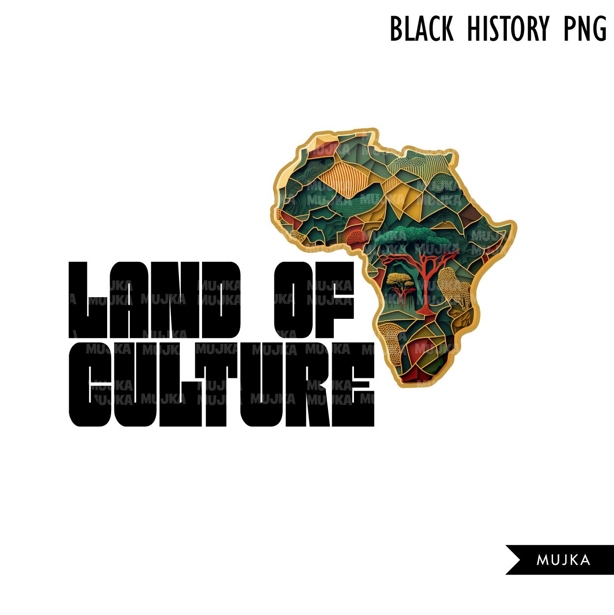 Black History Clipart, Black History Month PNG, Africa art map, sublimation designs, Africa png, Africa map designs, african wall art