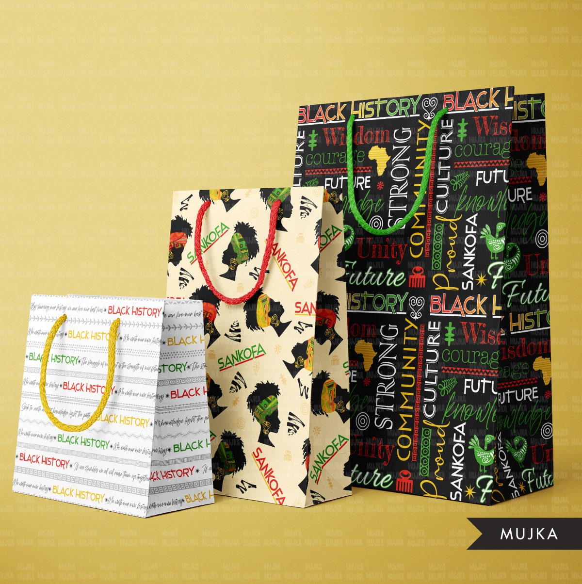 Black History digital papers, African digital papers, African patterns, Juneteenth digital patterns, seamless digital patterns, geometric