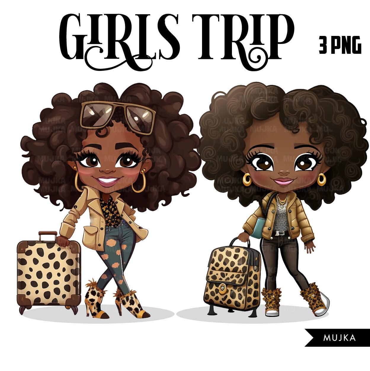 Girls trip, black girls travel png, passport png, vacation png, black diva png, girls trip clipart, travelling png, holiday png