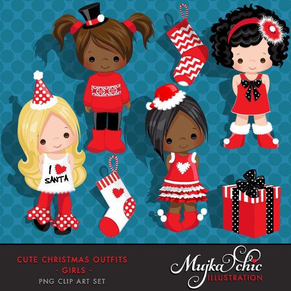 Cute christmas outlet outfits for girl