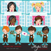 Valentine's day clipart. Lovers Window Serenade