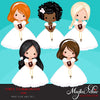 Clipart Primera Comunión para Niñas Religiosas