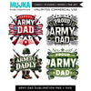 Proud Army Dad PNG SVG, Armed And Dadly Png, presente do dia dos pais, designs de sublimação do exército, designs de camisetas de soldados dos EUA, gráficos do exército, para impressão