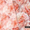 Rose Floral Watercolor Digital Paper, Blush Rose Seamless Patterns, Wedding Sublimation Digital Download, PNG, Abstract Scrapbook Papers