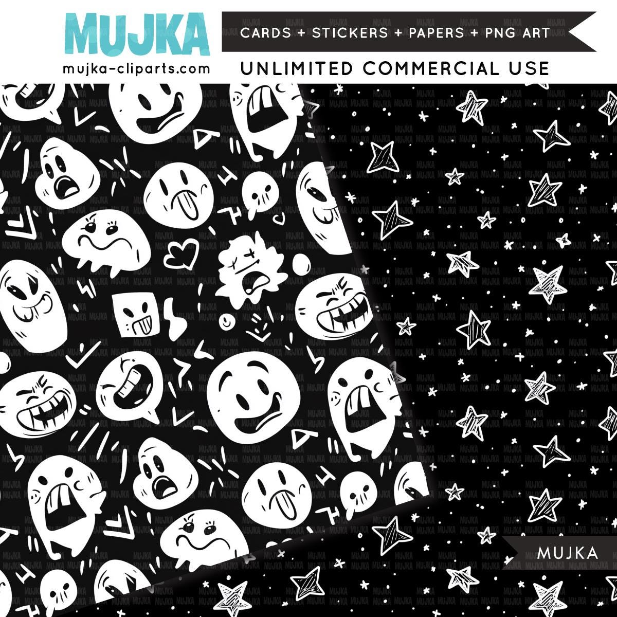 Doodle digital papers Background, Minimalistic Digital Paper, B&W Text – MUJKA CLIPARTS doodle-digital-papers-background-minimalistic-digital-paper-b-w-text-mujka-cliparts