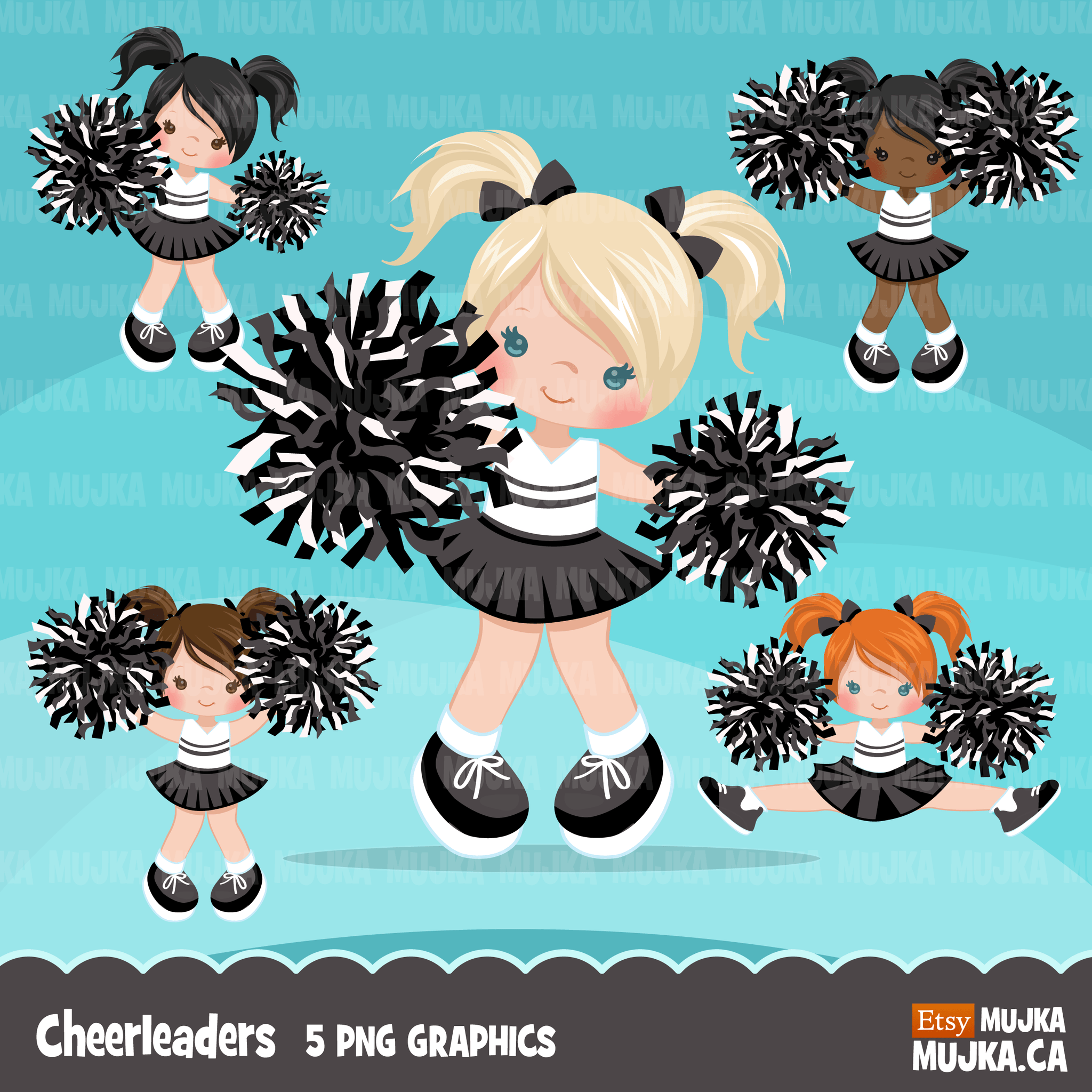 cute cheerleaders