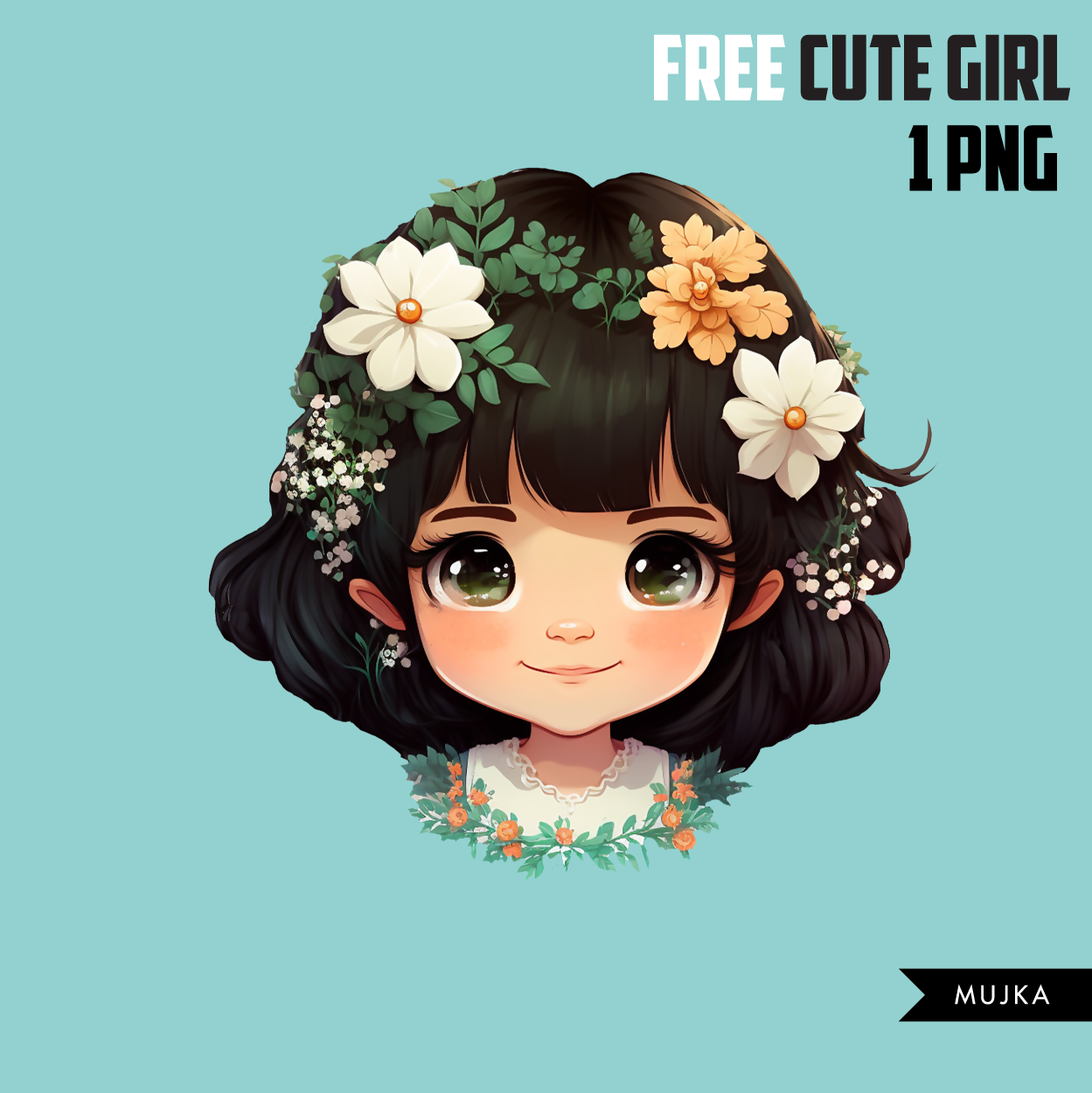Free Black hair girl clipart, sisters, friends clipart, freebies, free children art, free clipart, free cute girl