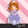 Free Princess Clipart, Princess Sofia fan art graphics