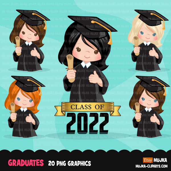 free graduation 2022 clipart