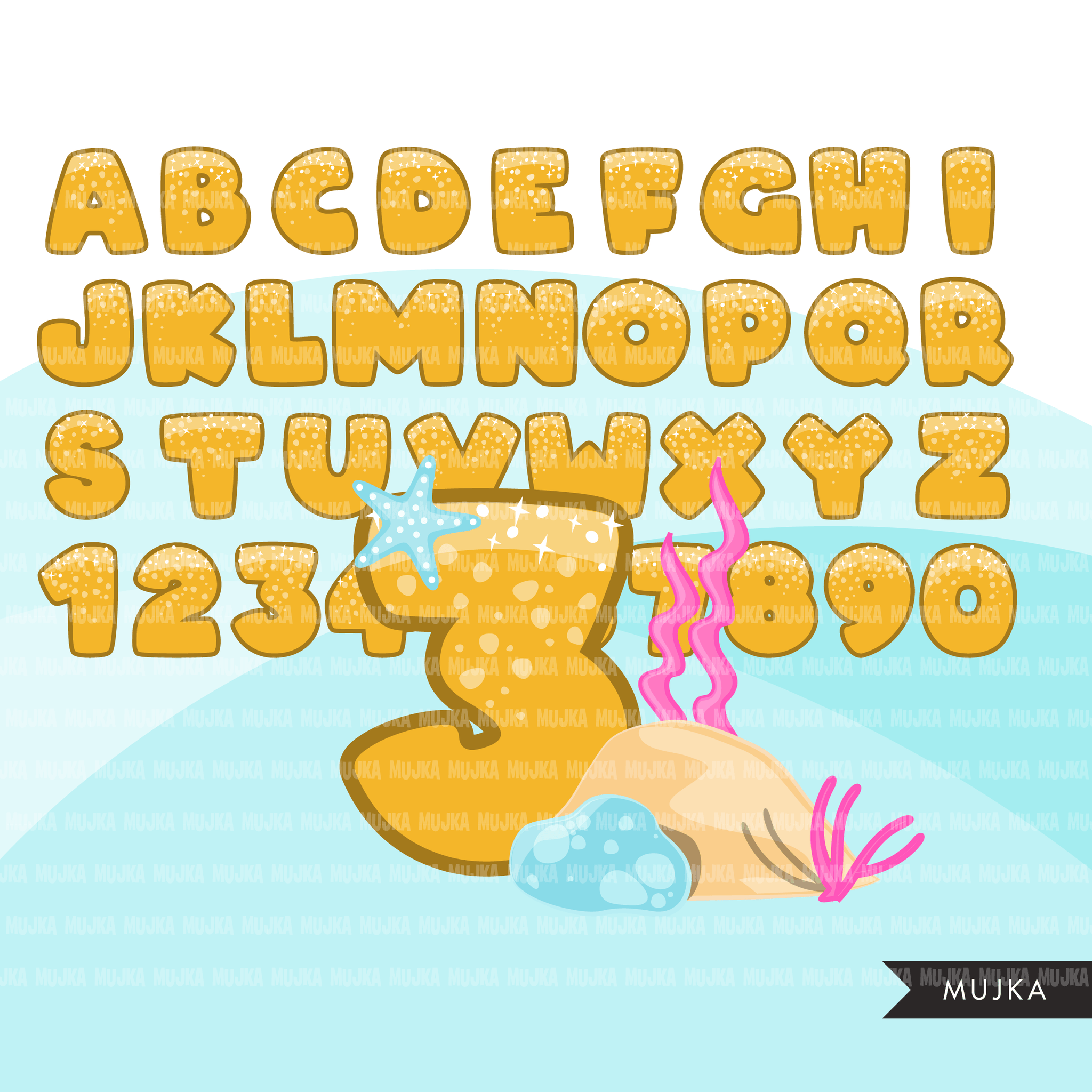 Alphabet Clipart Bundle, Christmas, monsters, rainbow, baby boy and girl, candy, plaid, stitched, science, numbers, PNG clip art
