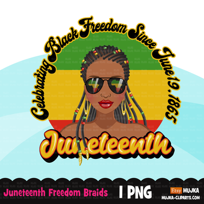 Juneteenth clipart, Juneteenth African American woman, black history sublimation designs download, freedom quote, independence day, 1865 png